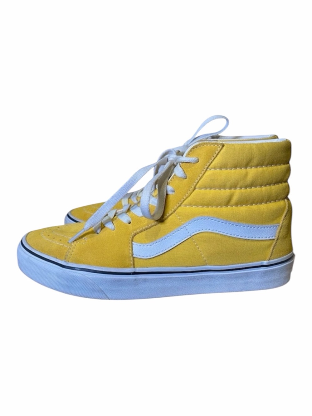 Unisex Vans Sk8-Hi Classic Yellow High-Top Sneakers